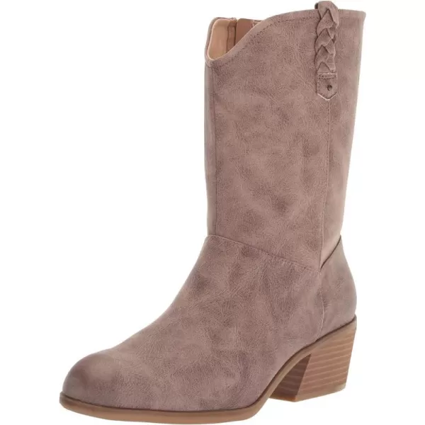 imageDr Scholls Shoes Womens Layla Mid Shaft Boots CalfTaupe Fabric