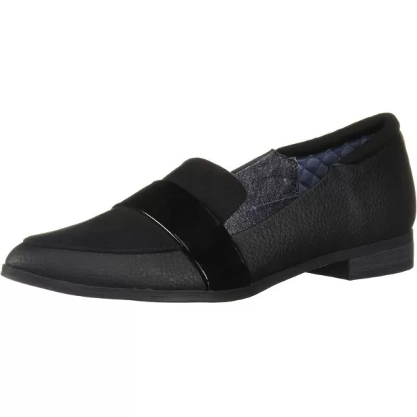 imageDr Scholls Shoes Womens Leo LoaferBlackBlack Microfiber