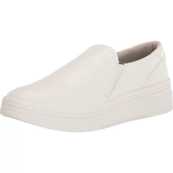 imageDr Scholls Shoes Womens Madison Next Platform Wedge Slip on Fashion SneakerWhite Criss Cross