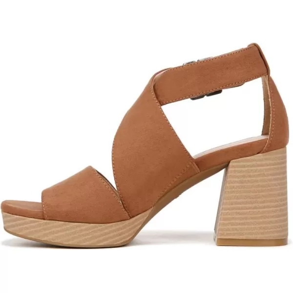 imageDr Scholls Shoes Womens Maya Block Heel Sandal HeeledHoney Microfiber