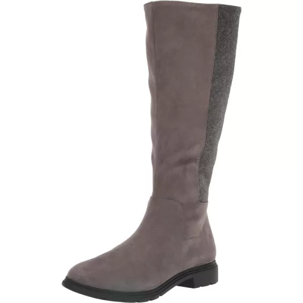 imageDr Scholls Shoes Womens New Start Knee High BootSteel Grey