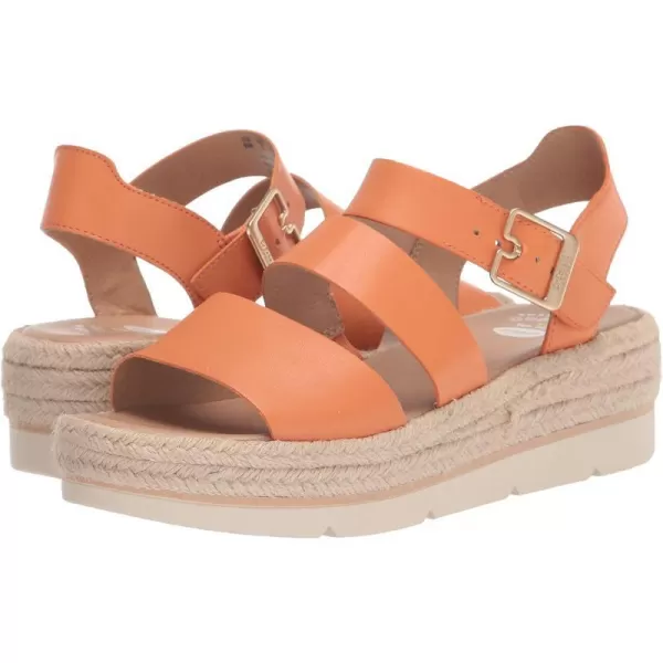 imageDr Scholls Shoes Womens Once Twice Espadrille Platform Wedge SandalCoral Gold