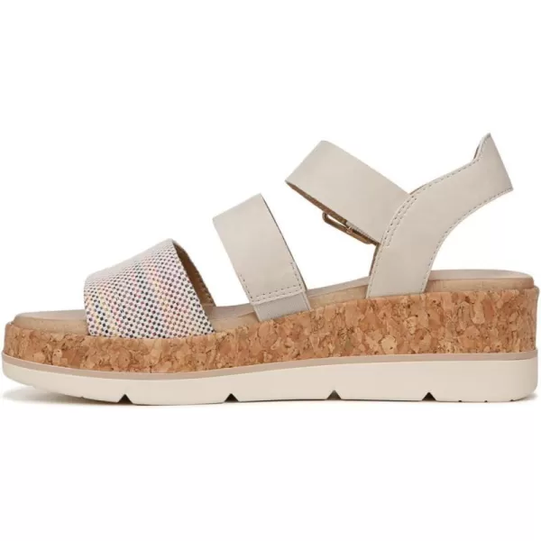 imageDr Scholls Shoes Womens Once Twice Espadrille Platform Wedge SandalMulti Woven Fabric