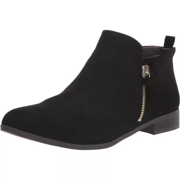 imageDr Scholls Shoes Womens Rate Zip Ankle BootBlack Fabric