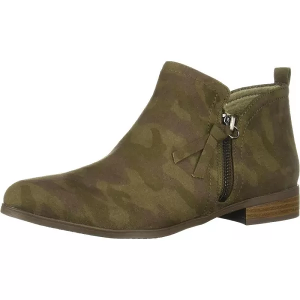imageDr Scholls Shoes Womens Rate Zip Ankle BootOlive