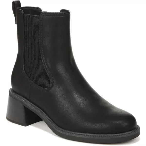 imageDr Scholls Shoes Womens Redux Mid Calf BootBlack Smooth
