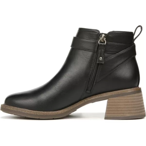imageDr Scholls Shoes Womens Retrospect Ankle Bootie BootBlack Smooth