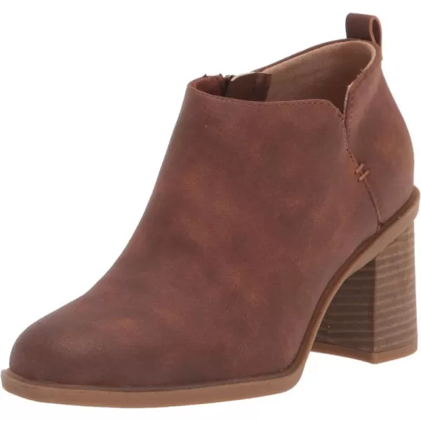 imageDr Scholls Shoes Womens Roxanne Ankle Booties BootCopper Brown Synthetic