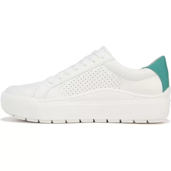 White/Green Perf