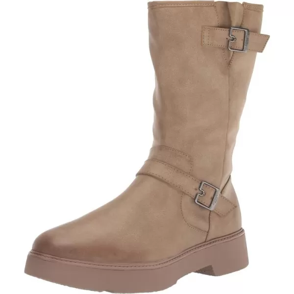imageDr Scholls Shoes Womens VIP Mid Shaft Boots CalfToasted Taupe Synthetic