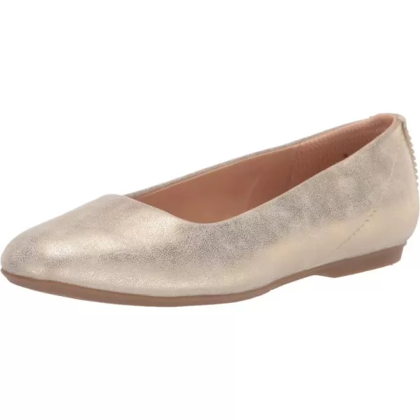 imageDr Scholls Shoes Womens Wexley Slip On Ballet Flat LoaferLight Gold