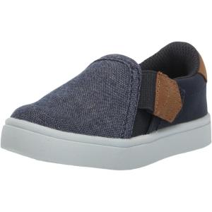 imageDr Scholls Kids BabyGirls Madison Toddler Slip on SneakerOxide Blue Denim