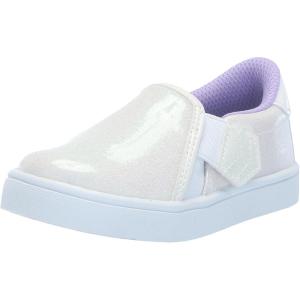 imageDr Scholls Kids BabyGirls Madison Toddler Slip on SneakerWhite Glitter