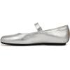 imageDr Scholls Womens Wexley Mary Jane FlatSilver Smooth