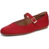 imageDr Scholls Womens Wexley Mary Jane FlatScarlet Red