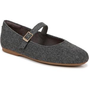 imageDr Scholls Womens Wexley Mary Jane FlatCharcoal Fabric