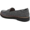imageDr Scholls Shoes Womens Nice Day LoaferCharcoal Grey Wool