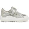 imageDr Scholls Shoes BabyGirls Classic SneakerSilver Faux Leather