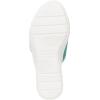 imageDr Scholls Womens Time Off Set Slide SandalCourt Green Microfiber