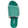 imageDr Scholls Womens Time Off Set Slide SandalCourt Green Microfiber