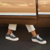 imageDr Scholls Womens Time Off SneakerCharcoal Wool Fabric