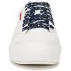 imageDr Scholls Womens Time Off SneakerWhiteBlueRed