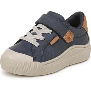 imageDr Scholls Shoes BabyGirls Classic SneakerNavy Blue Faux Leather