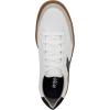 imageDr Scholls Mens Madison Lace Up SneakerWhiteBlack Smooth