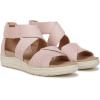 imageDr Scholls Shoes Womens Time Off Fun SandalBlush Pink Fabric