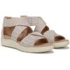 imageDr Scholls Shoes Womens Time Off Fun SandalNatural Beige Rainbow