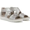imageDr Scholls Shoes Womens Time Off Fun SandalSilver Smooth