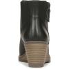 imageDr Scholls Womens Chloe Ankle Wedge Bootie BootBlack Smooth