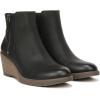 imageDr Scholls Womens Chloe Ankle Wedge Bootie BootBlack Smooth