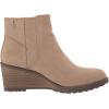 imageDr Scholls Womens Chloe Ankle Wedge Bootie BootTaupe Fabric
