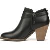 imageDr Scholls Womens Kickstart Ankle Bootie BootBlack Smooth