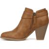 imageDr Scholls Womens Kickstart Ankle Bootie BootHoney Brown Smooth