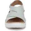 imageDr Scholls Womens Time Off Sea SandalOcean Green Smooth
