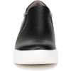 imageDr Scholls Womens Time Off Wedge SneakerBlack Smooth