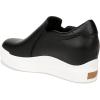 imageDr Scholls Womens Time Off Wedge SneakerBlack Smooth