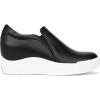 imageDr Scholls Womens Time Off Wedge SneakerBlack Smooth