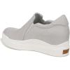 imageDr Scholls Womens Time Off Wedge SneakerGrey Microfiber Perf