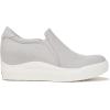 imageDr Scholls Womens Time Off Wedge SneakerGrey Microfiber Perf