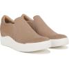 imageDr Scholls Womens Time Off Wedge SneakerToasted Taupe Microfiber