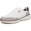 imageDr Scholls Shoes Mens Jake Retro SneakerWhite Grey Fabric
