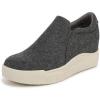 imageDr Scholls Womens Time Off Wedge SneakerCharcoal Fabric