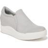 imageDr Scholls Womens Time Off Wedge SneakerGrey Microfiber Perf