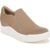 imageDr Scholls Womens Time Off Wedge SneakerToasted Taupe Microfiber