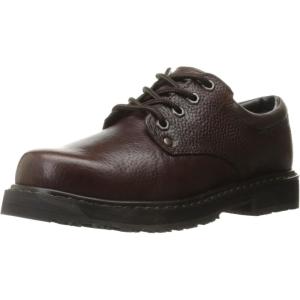 imageDr Scholls Shoes Mens Harrington II Slip Resistant Work OxfordBushwhacker Brown