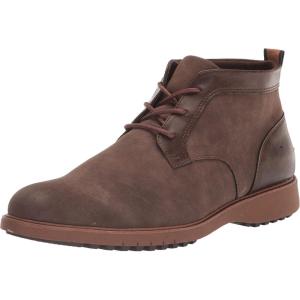 imageDr Scholls Shoes Mens Sync Up Chukka Ankle BootChestnut Brown Synthetic
