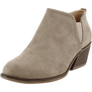 imageDr Scholls Shoes Womens Laurel Ankle Bootie BootWood Brown Fabric